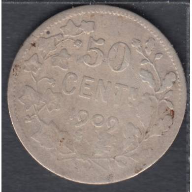 1909 - 50 centimes - (Der Belgen) - Belgium