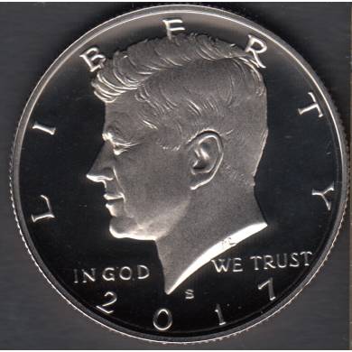 2017 S - Proof - Kennedy - 50 Cents USA