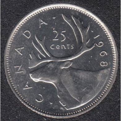 1968 - Nickel - BU - Canada 25 Cents