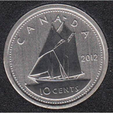2012 - Specimen - Canada 10 Cents