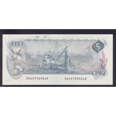 1979 $5 Dollars - AU/UNC - Crow Bouey - Srie #304