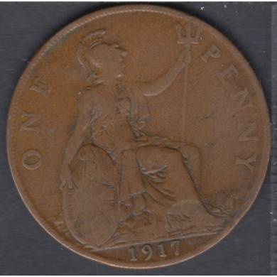 1917 - 1 Penny - Geat Britain