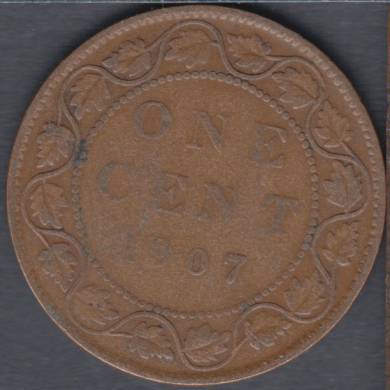 1907 - VG - Canada Large Cent