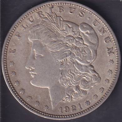 1921 D - EF - Morgan Dollar USA