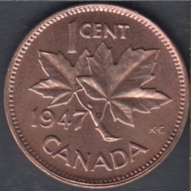 1947 - Nice B.Unc - Canada Cent