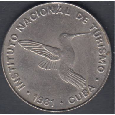 1981 - 10 Centavos - Visiteur - Large 'Diez' - Cuba