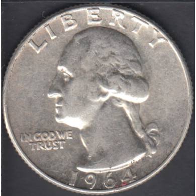 1964 D - Washington - 25 Cents