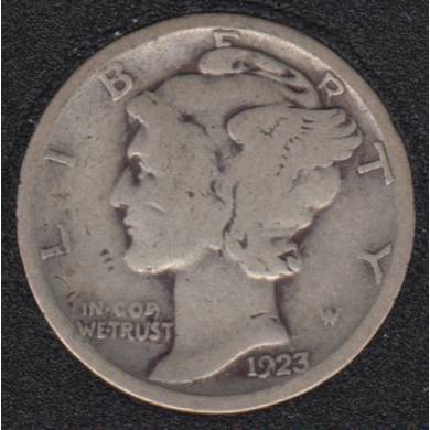 1923 - Mercury - 10 Cents
