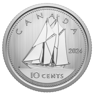 2024 - Specimen - Canada 10 Cents - Sa Majest le roi Charles III
