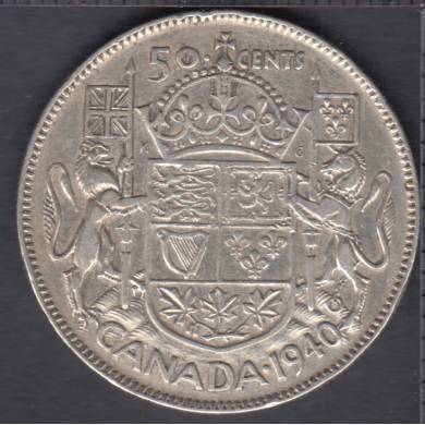 1940 - Canada 50 Cents