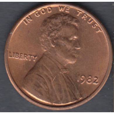1982 - B.Unc - Large Date - Lincoln Small Cent