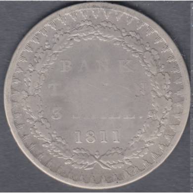 1811 - 3 Schillings - Bank Token Coinage - Grande Bretagne
