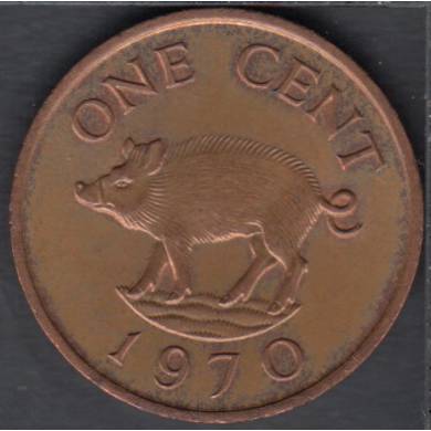 1970 - 1 Cent - Unc - Bermuda