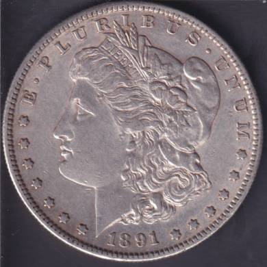 1891 S - EF - Morgan Dollar USA