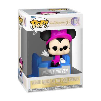 Walt Disney World 50- Minnie Mouse On The Peoplemover- #1166 - Funko Pop!