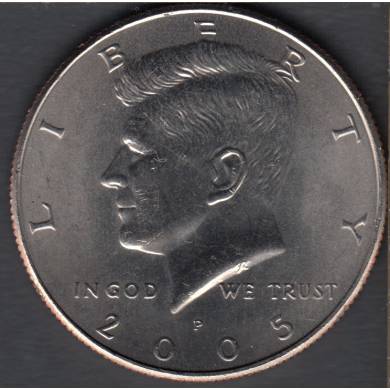 2005 P - B.Unc - Kennedy - 50 Cents