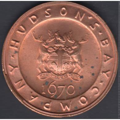 1970 - 1670 - Hudson's Bay Company - Médaille