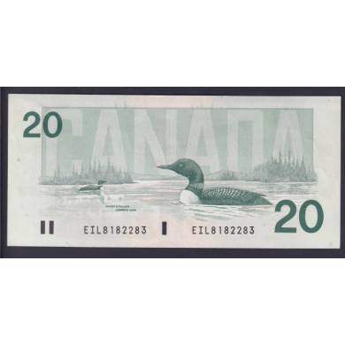 1991 $20 Dollars - AU - Thiessen Crow - Prfixe EIL