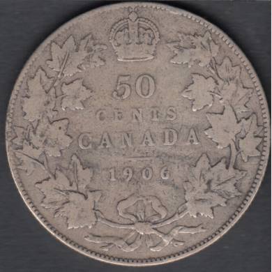 1906 - VG - Canada 50 Cents