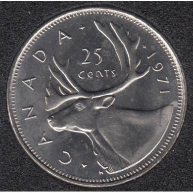 1971 - B.Unc - Canada 25 Cents