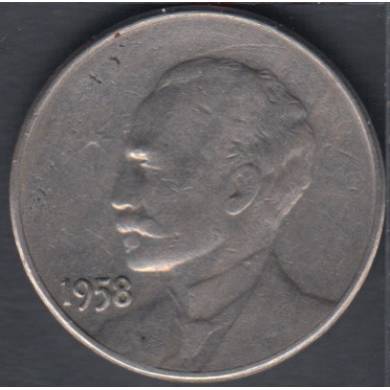 1958 - 1 Centavo - Cuba