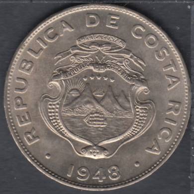 1968 - 25 centimos - B. Unc - Costa Rica