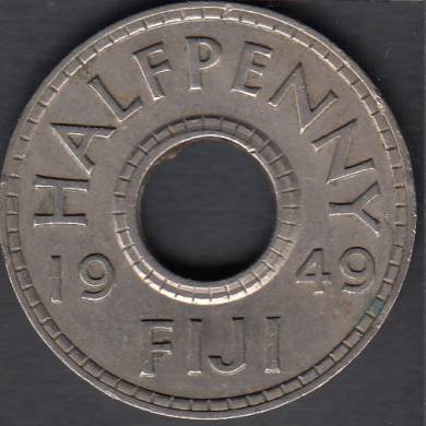 1949 - 1/2 Penny - Fidji
