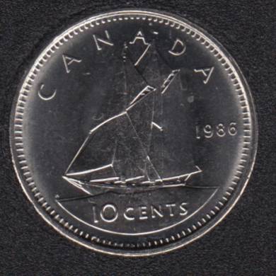 1986 - BU - Canada 10 CENTS
