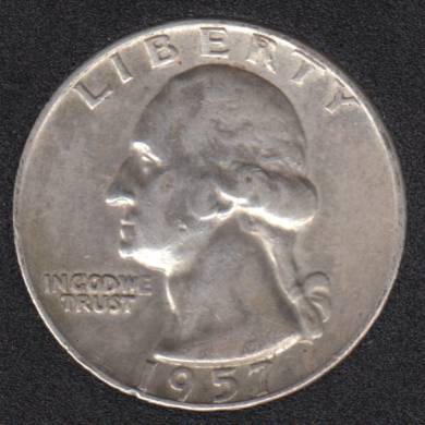 1957 D - Washington - 25 Cents
