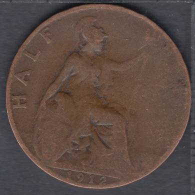 1912 - Half Penny - Great Britain