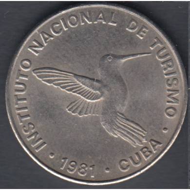 1981 - 10 Centavos - Visiteur - Small 'Diez' - Cuba