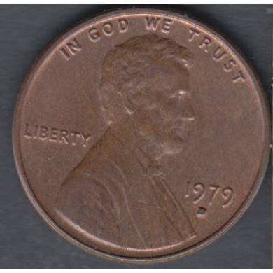 1979 D - AU - UNC - Lincoln Small Cent