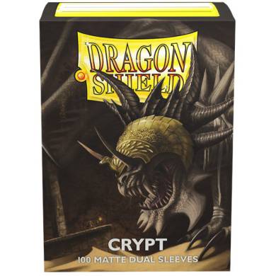 Dragon Shield - 100 Protecteurs Cartes Format Standard - Crypte - Matte Dual