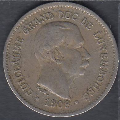 1908 - 5 Centimes  - Luxembourg