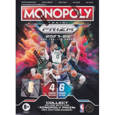 2023-24 Panini Prizm Monopoly Basketball Blaster Box