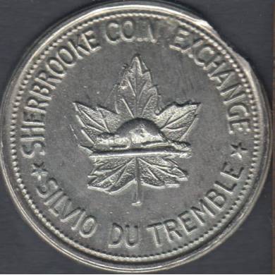 1962 1837 - Silvio DuTremble - 125ieme de Sherbrooke 25¢ in Trade - Sherbrooke Coin Exchange - Jeton Souvenir - Bow 4340d