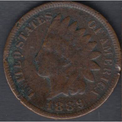 1889 - Endommag - Indian Head Small Cent
