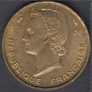 1956 - 5 Francs - Afrique de L'Ouest - B. Unc - France