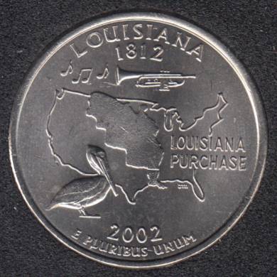 2002 D - Louisiana - 25 Cents