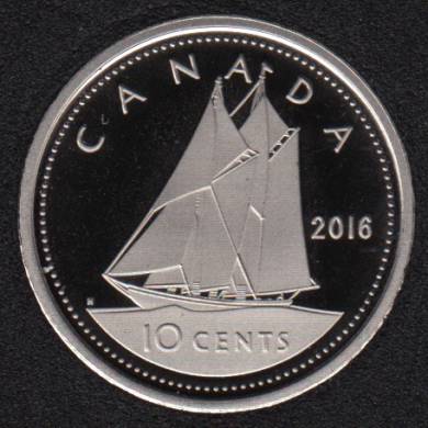 2016 - Proof - Canada 10 Cents