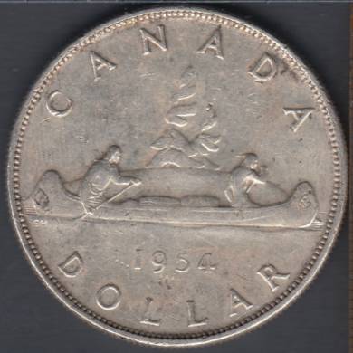 1954 - VF - Canada Dollar