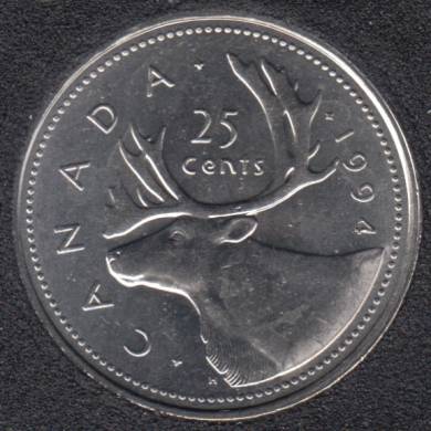 1994 - B.Unc - Canada 25 Cents