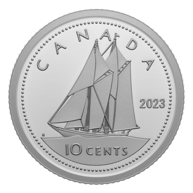 2023 - Proof - Canada 10 Cents