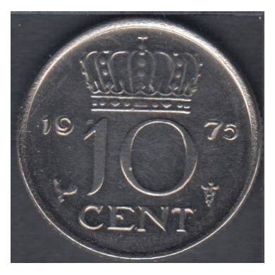 1975 - 10 Cents - Pays Bas