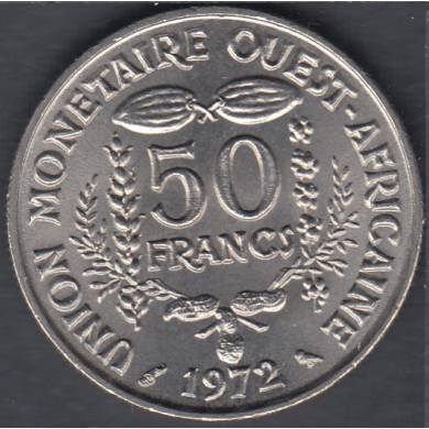 1972 - 50 Francs - B. Unc - West African States