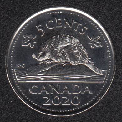 2020 - B.Unc - Canada 5 Cents