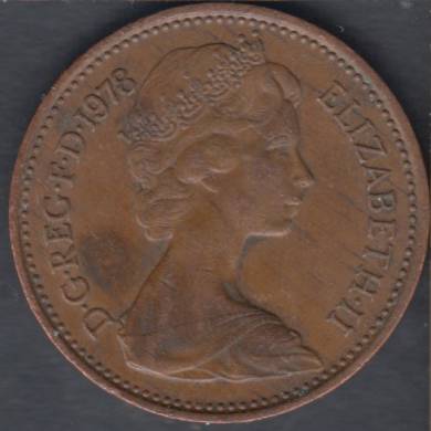 1978 - 1 Penny - Great Britain