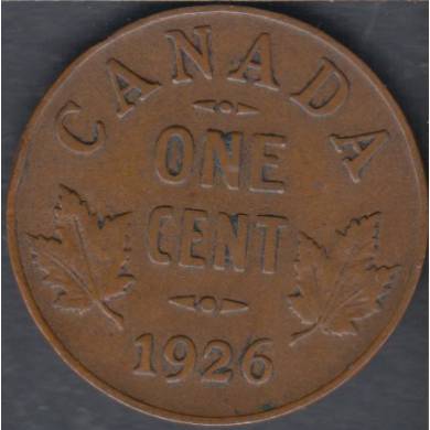 1926 - Fine - Canada Cent