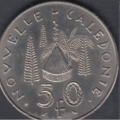 1967 - 50 Francs - Nouvelle Caldonie