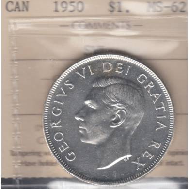 1950 - SWL - MS-62 - ICCS - Canada Dollar